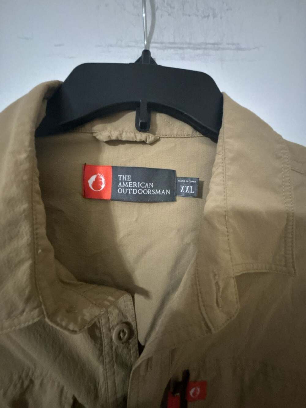 The American Outdoorsman Men's Short Sleeve Hiking Shirt XXL